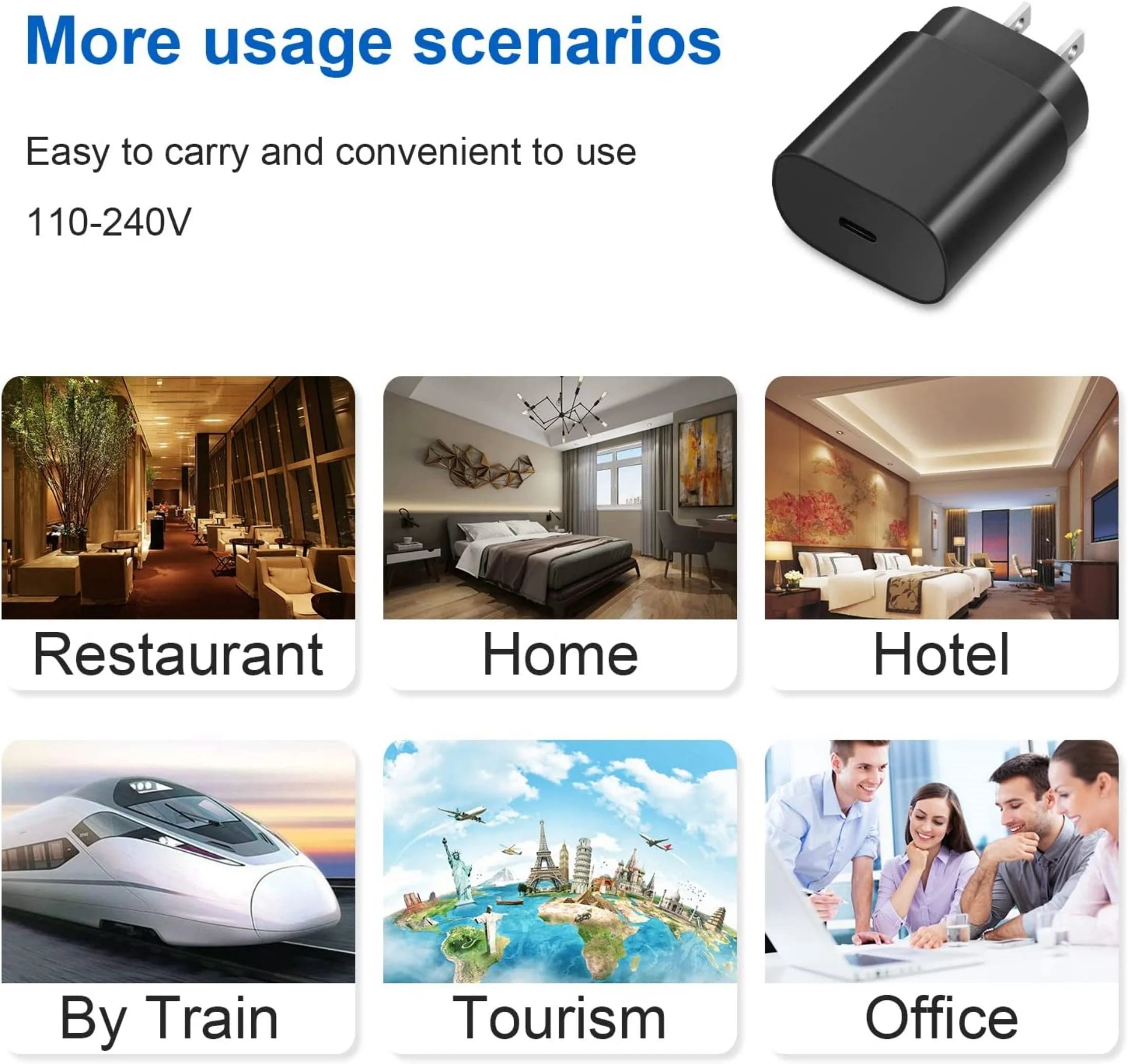 USB C Super Fast Wall Charger-2-Pack 25W USB-C Fast Charger-6Ft Type C to Type C Cable for Samsung Galaxy S22/S22 Ultra/S22+/S21 Ultra/S21+/S21/S20 Ultra/Note 20 Ultra/Note 10+/Not 10