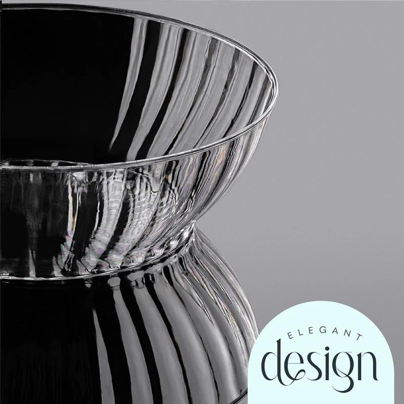 Crystal Clear Plastic Bowls 6 Oz Disposable Bowls Plastic Silverware, 50 Pack