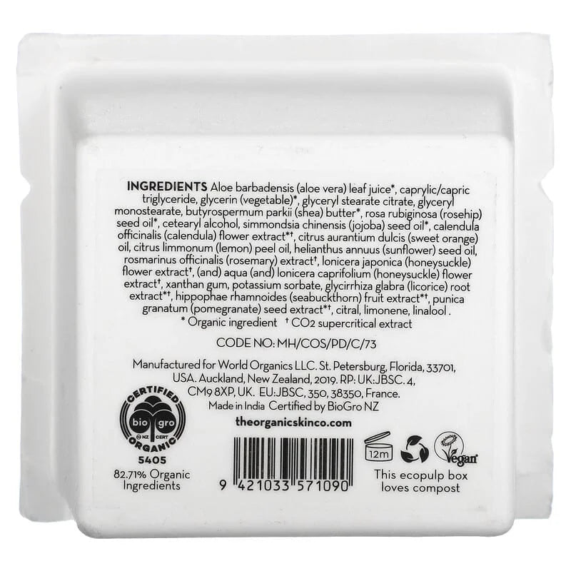 Daily Rituals Sea Buckthorn and Rosehip Face Moisturizer Cream, 1.7 Fl Oz