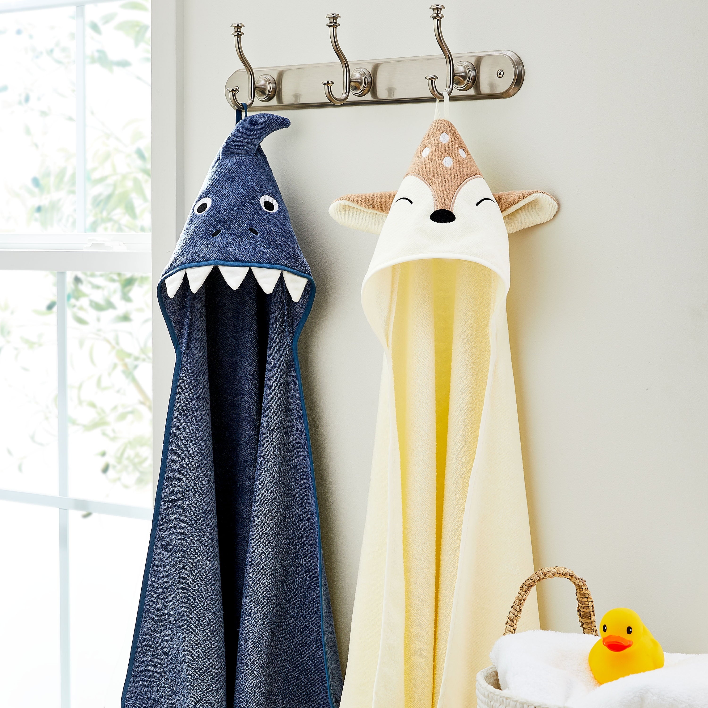 Parent'S Choice Cotton Deer Baby Hooded Towel
