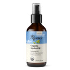 Sky Organics Organic Jojoba Oil for Face, Balancing Oil for Light Hydration & Helps Reduce Excess Oiliness, Suitable for Oily, Combination and Blemish-Prone Skin, 100% Pure & Cold-Pressed, 4 Fl. Oz