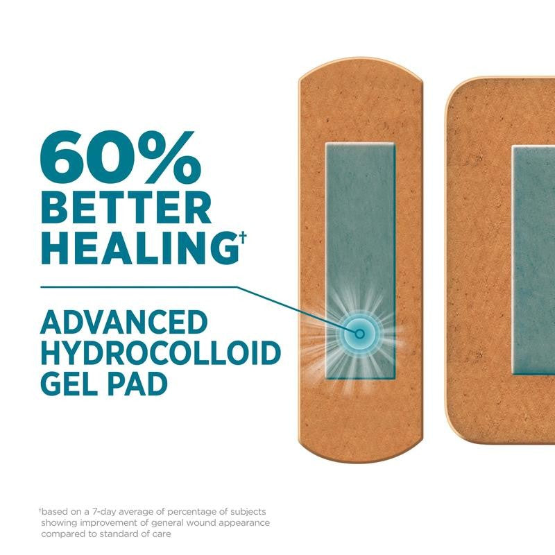 Brand Assorted Pro Heal Bandages, Hydrocolloid Pad, 15 Count