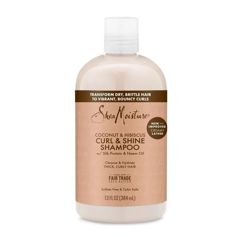 Curl & Shine Moisturizing Shampoo & Conditioner Set Coconut Hibiscus, 13 Oz 2 Co