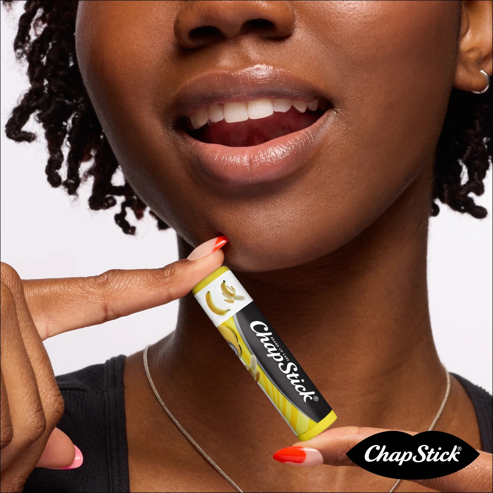 Chapstick Minions Banana-Nana Lip Balm, Banana Flavor, Moisturizing Lip Care, 3 Pack