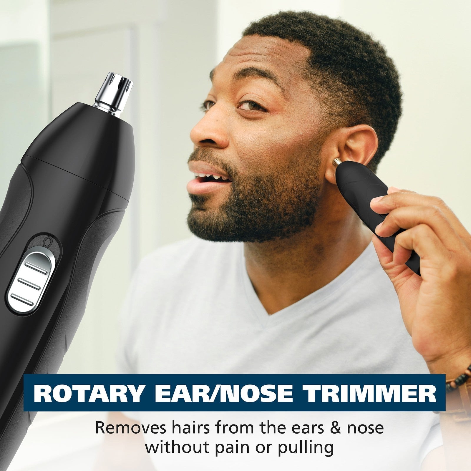 All in One Rechargeable Beard, Mustache, Detail Trimmer for Men, Black, 05644