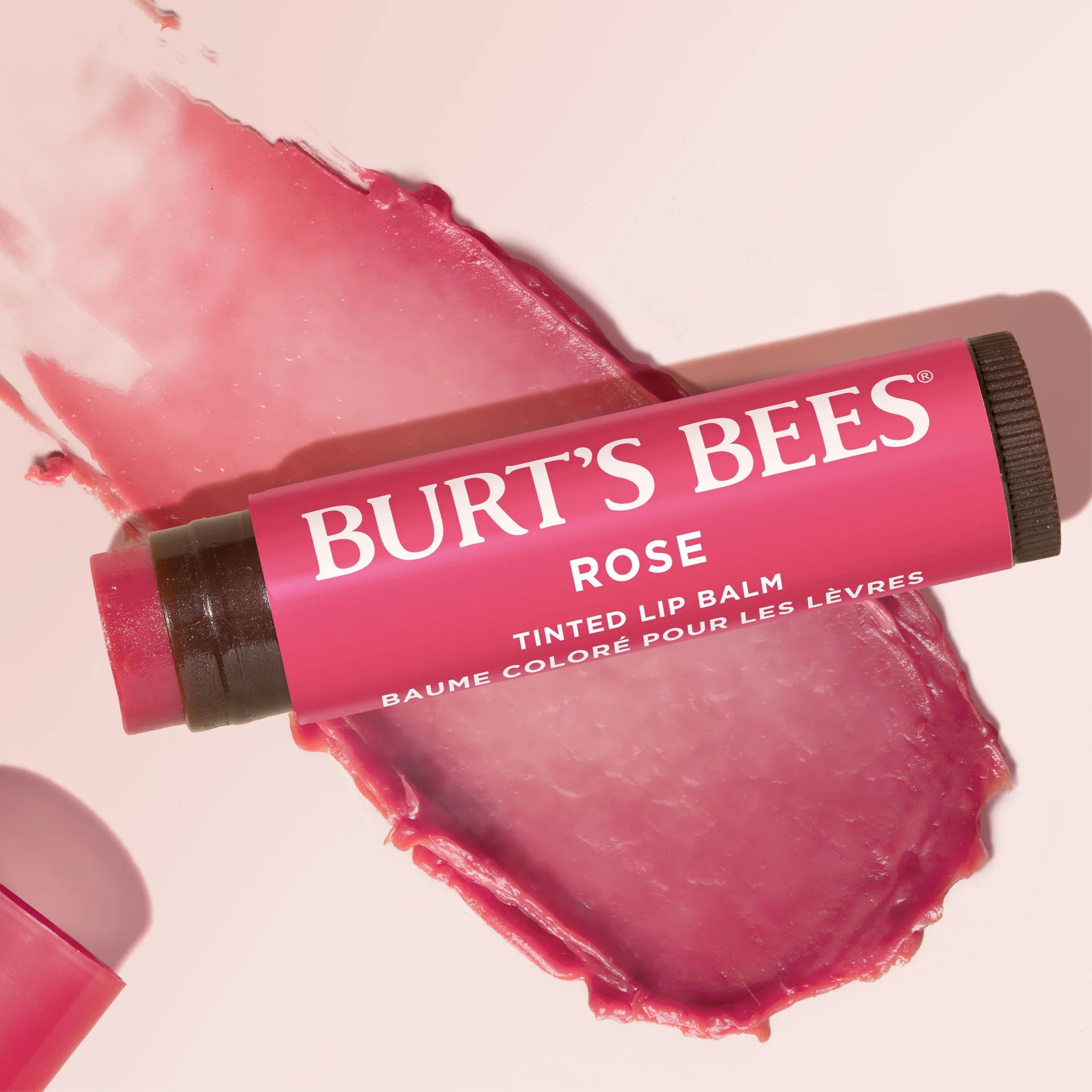 Burt'S Bees Rose Tinted Lip Balm, 1-Pack, 0.15 Oz.