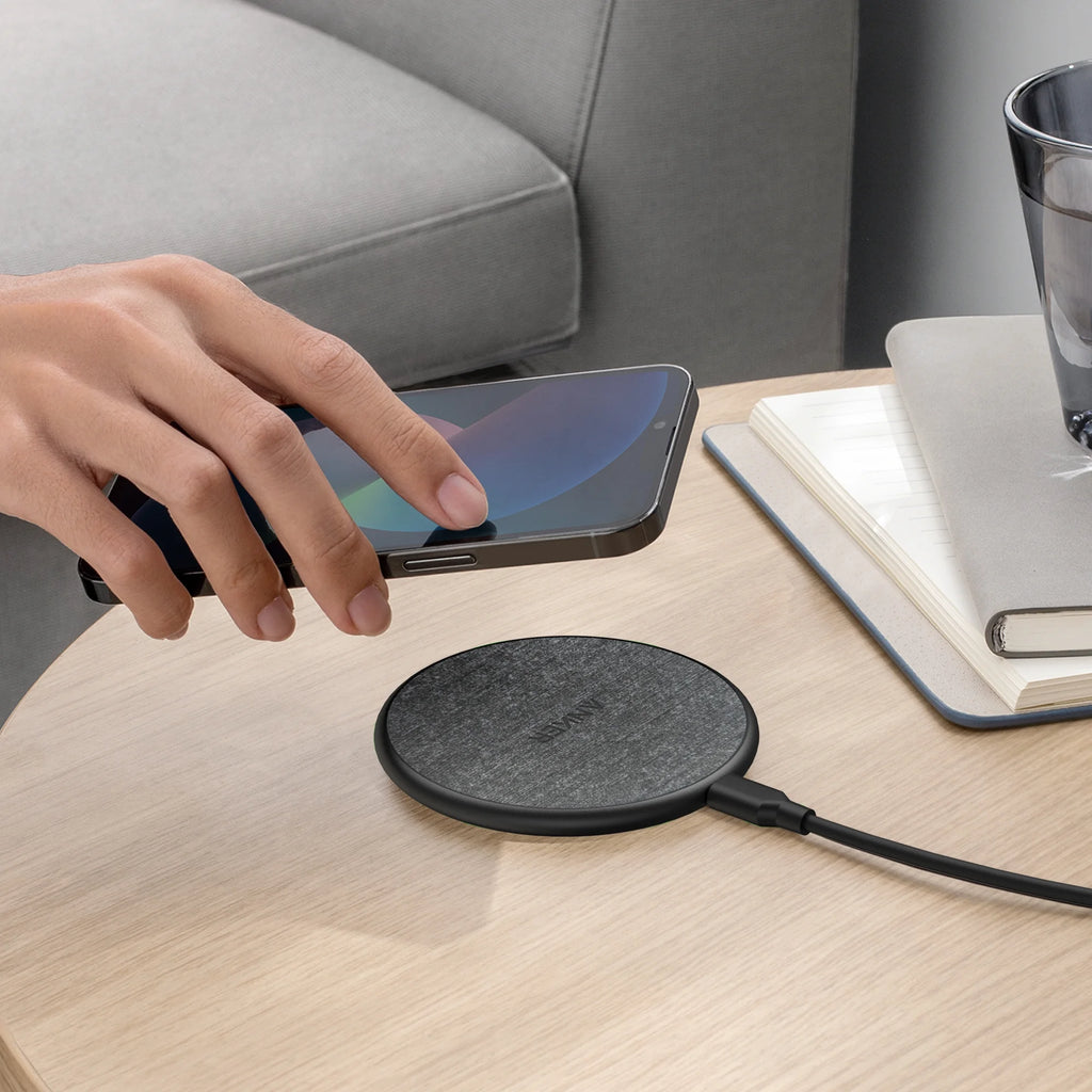 Anker Wireless Charging Pad (10W) with Cable and Charger