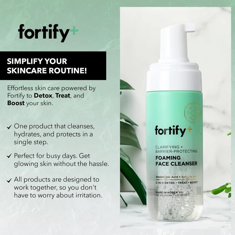 Anti-Aging Facial Cleanser - Purifying + Protecting - for All Skin Types - 150Ml