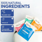 Acidified Travel Deodorant Wipes for Women & Men - 15 Count - Variety Pack - Ph