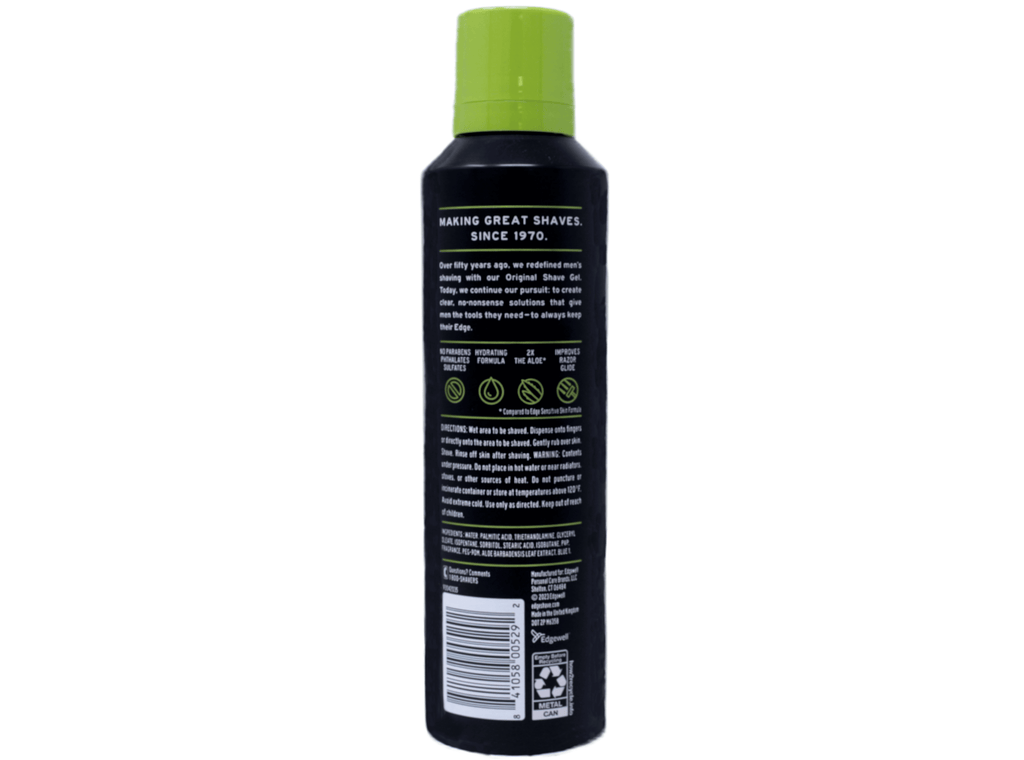 2 Pack - Edge Shave Gel Soothing Aloe 7 Oz
