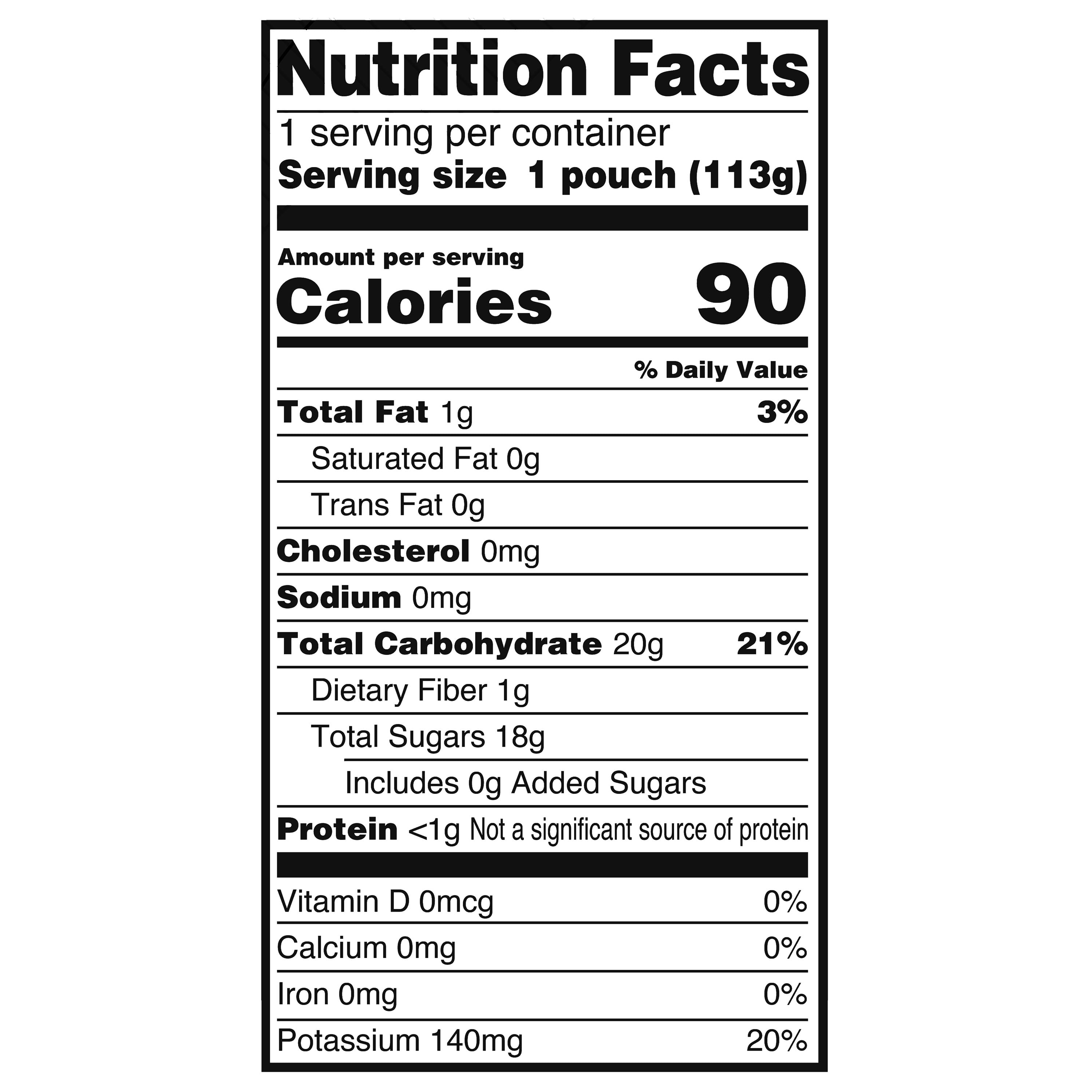 Parent'S Choice Stage 2 Baby Food, Banana, Blueberry, and Oats Fruit and Cereal Puree, 4 Oz Pouch