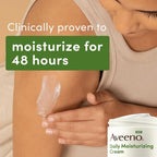 Daily Moisturizing Body Cream Lotion for Normal, Dry, Sensitive Skin, 15 Oz