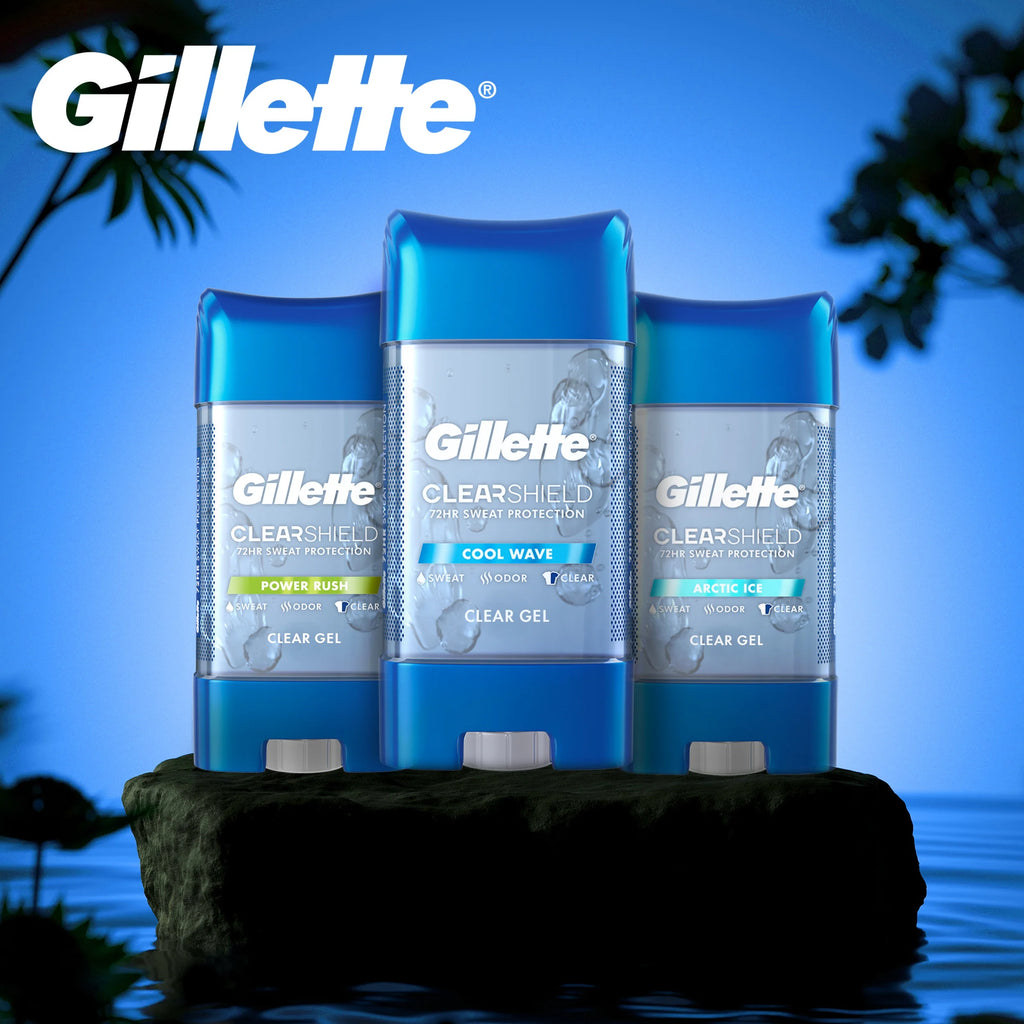 Antiperspirant Deodorant for Men, Clear Gel, Sport Active, Twin Pack, 3.8 Oz