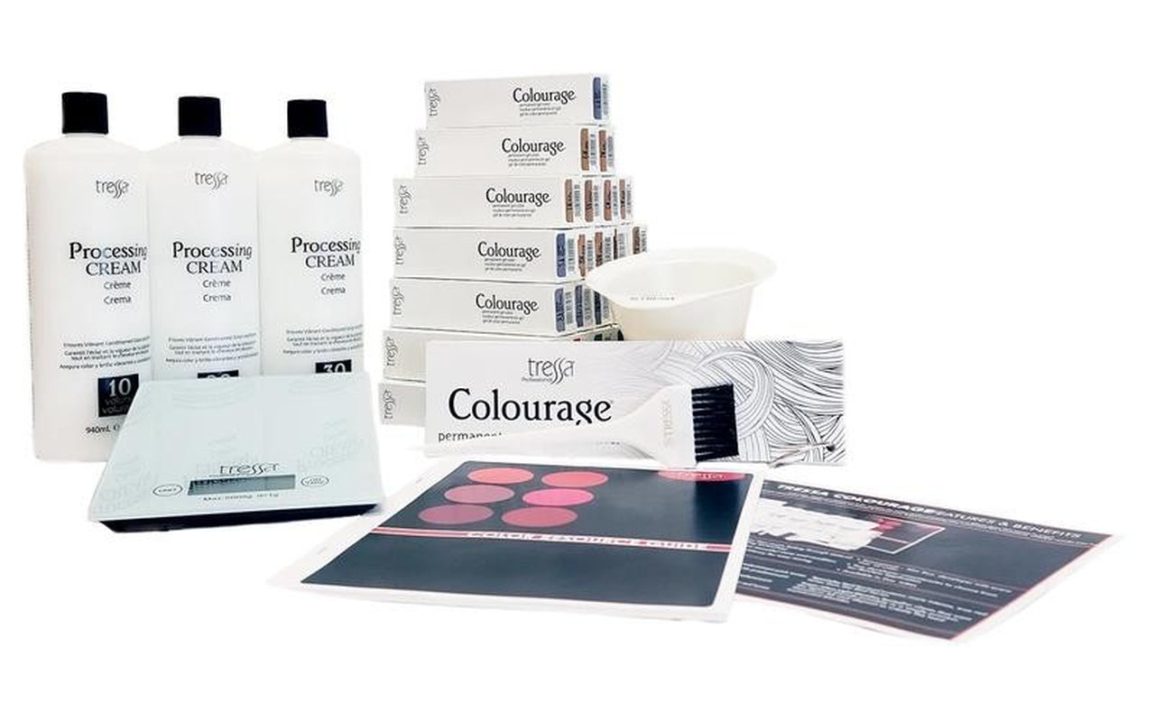 Colourage Permanent Gel Color, 7AA Dark Cool Ash Blonde, 2 Oz
