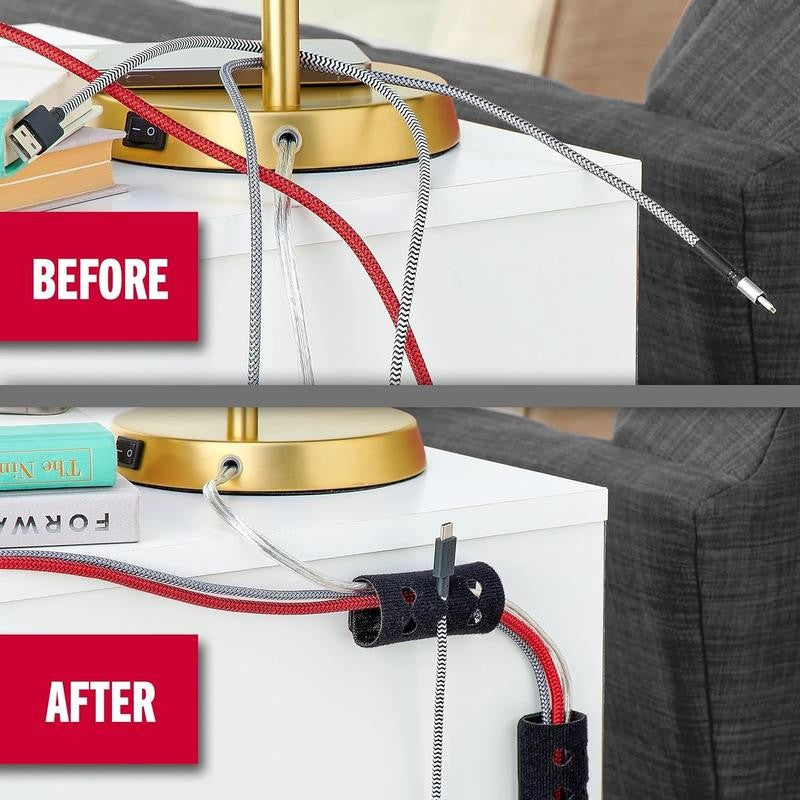 Brand Cord Organizer for Desk Cable Management, Nightstand Organization, Unique