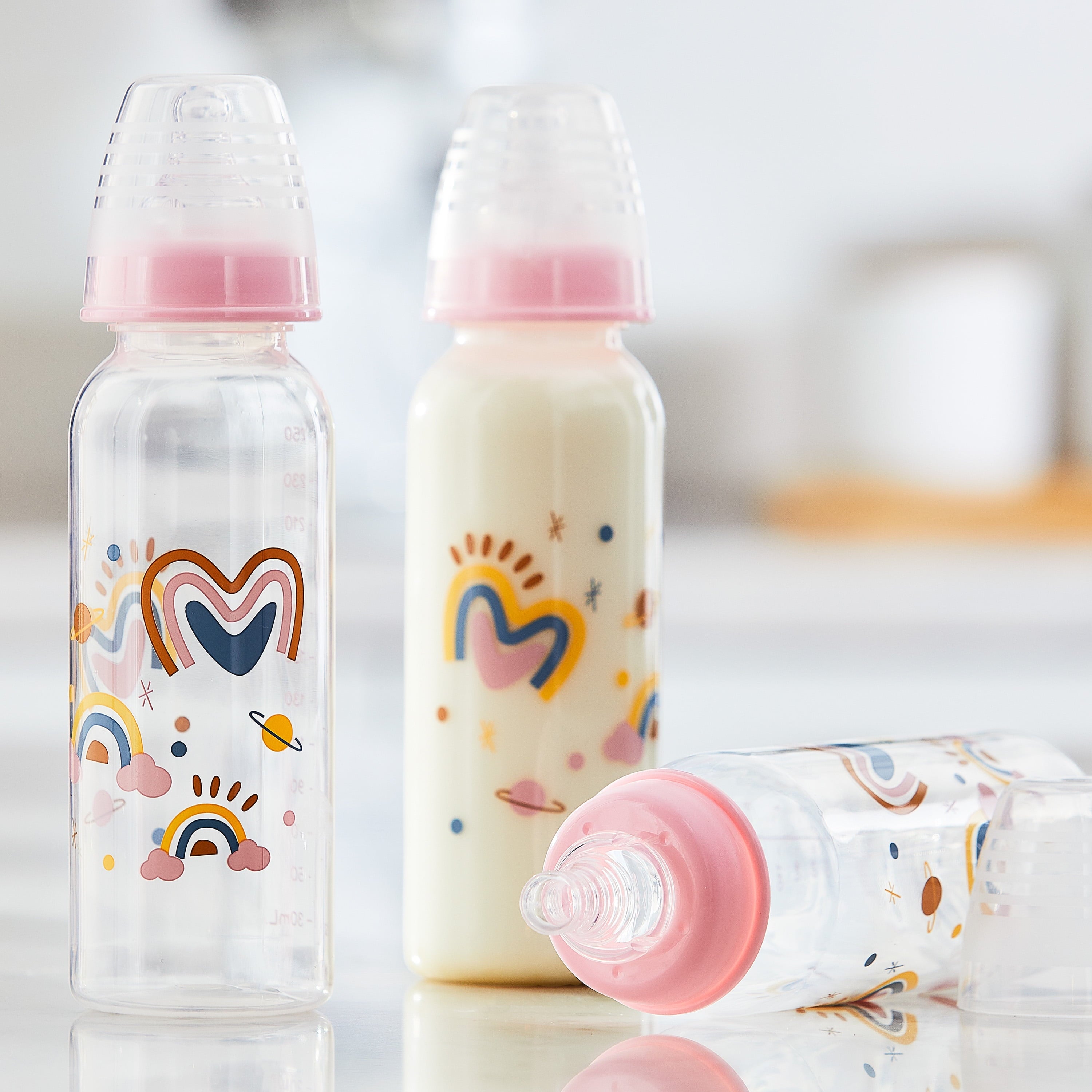 Parent'S Choice Standard Neck Bottle, 9 Fl Oz, Newborn 0+ Months, 3 Pack