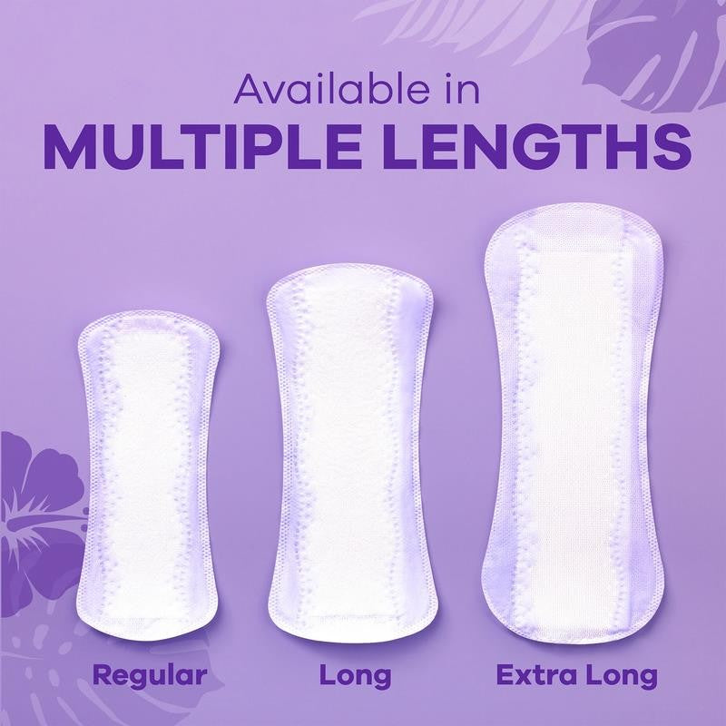 Daily Extra Protect Panty Liners, Long Length, Unscented, 108 Count