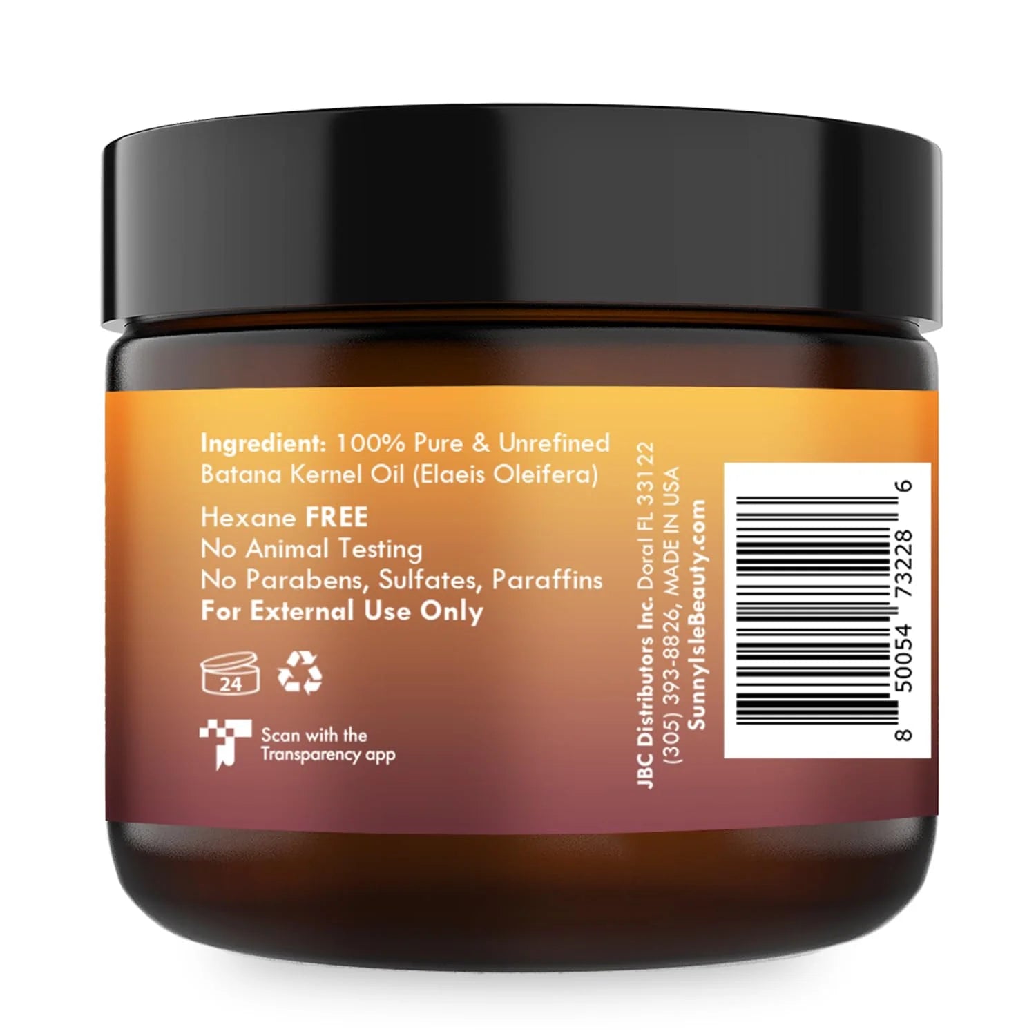 100% Raw & Pure Batana Oil 2Oz | for Hair Growth from Honduras | Promotes Hair T