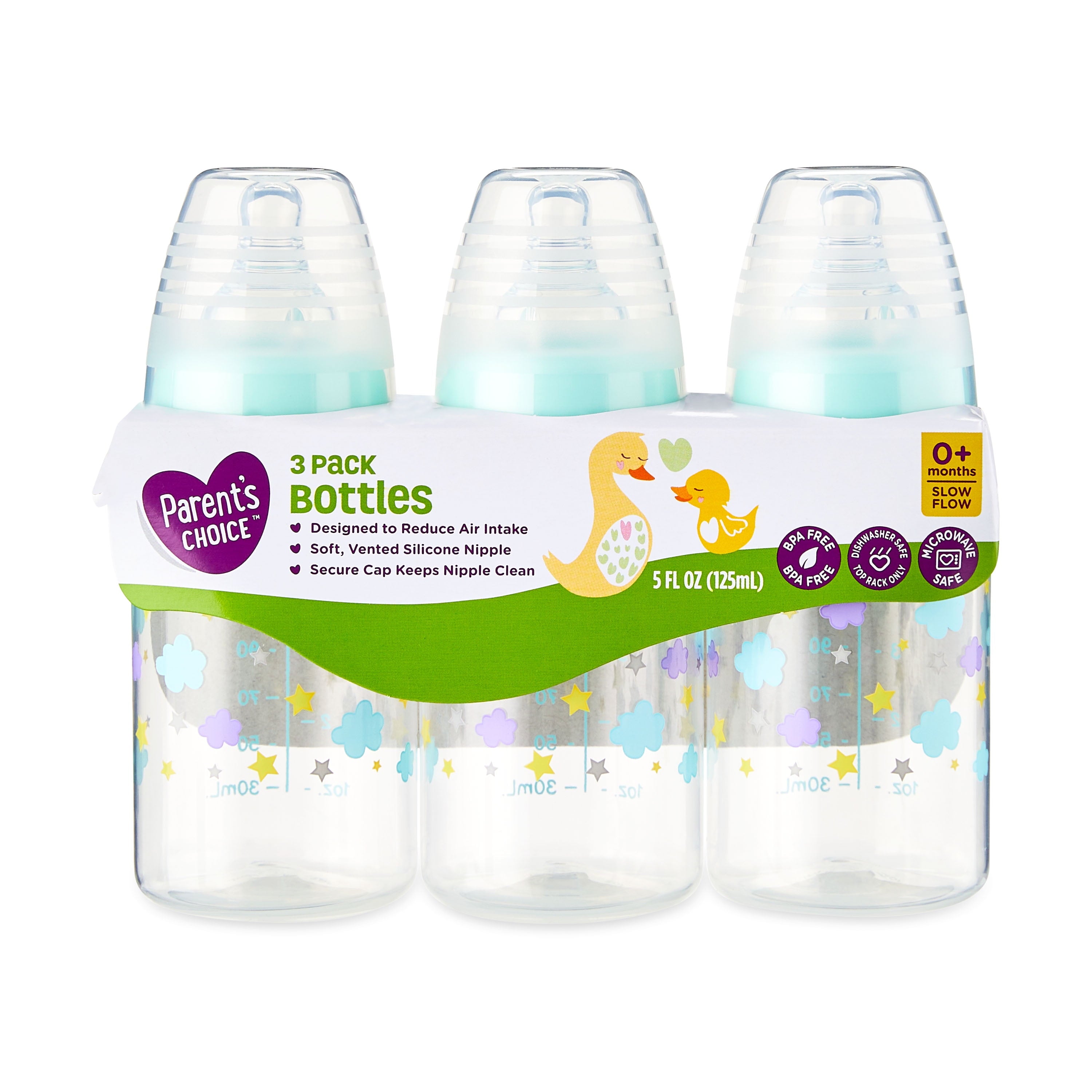 Parent'S Choice 3-Pack Bottles 5 Oz
