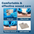 Calcium Alginate Wound Dressing 2" X 2" - 10 Ct. Individually Wrapped, Non Stick