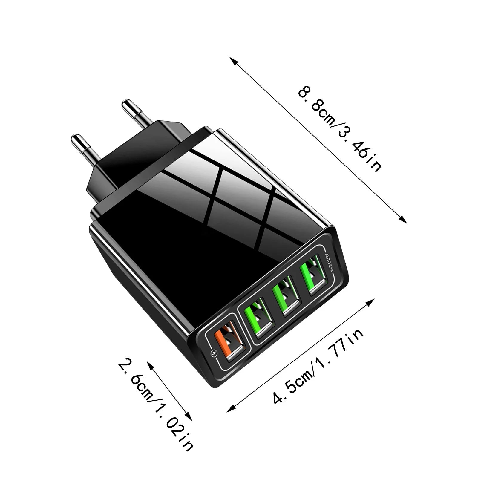 Phone Charger Charge Charge Your Phone 4X Faster Cell Phone Charger Ultra Fast Charging Works for All Smartphones