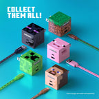 Liquipel Powertek Minecraft USB-A to Lightning - Creeper