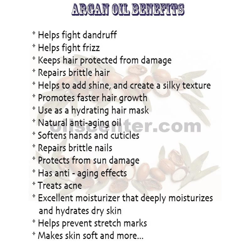 Argan Oil Unrefined Organic Extra Virgin Moroccan Cold Pressed Hair Oil Raw Pure