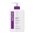 Native Lavender & Rose Liquid Hand Soap 13OZ