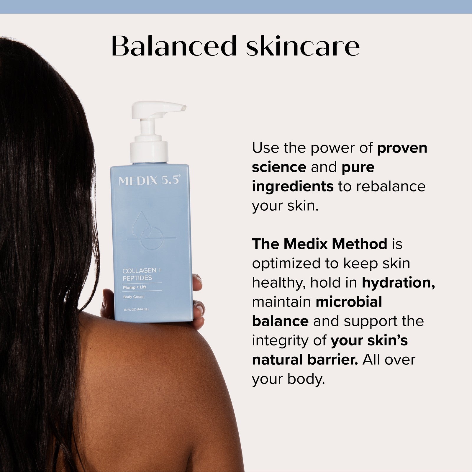 Collagen + Peptides Cream 15 Fl Oz