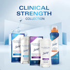 Clinical Invisible Solid Antiperspirant and Deodorant for Women, Stress Response