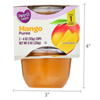 Parent'S Choice Stage 1 Baby Food, Mango Puree, 4 Oz Cups (2 Pack)
