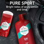 Aluminum Free Men'S Deodorant, High Endurance Pure Sport, 3.4 Oz (2 Pack)