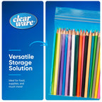 1 Gallon Double Zipper Food Storage Bags, 100 Count, 2 Pack
