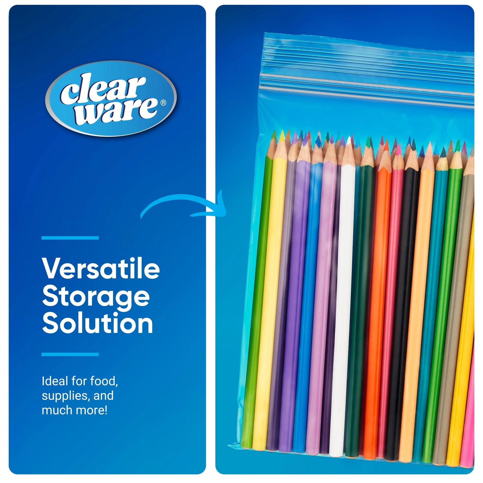 1 Gallon Double Zipper Food Storage Bags, 100 Count, 2 Pack