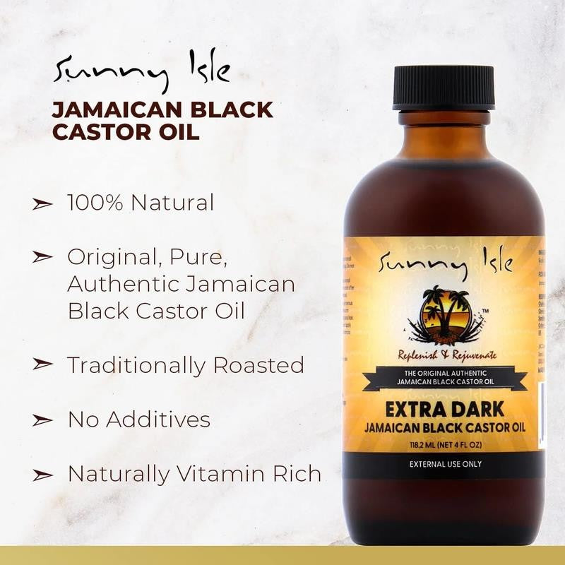 Extra Dark Jamaican Black Castor Oil 4Oz