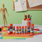(4 Pack) Disappearing Purple School Glue Sticks, Washable, 2 Count