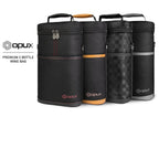 2 Bottle Wine Carrier Tote, Insulated Leakproof Wine Cooler Bag, Wine Travel Bag