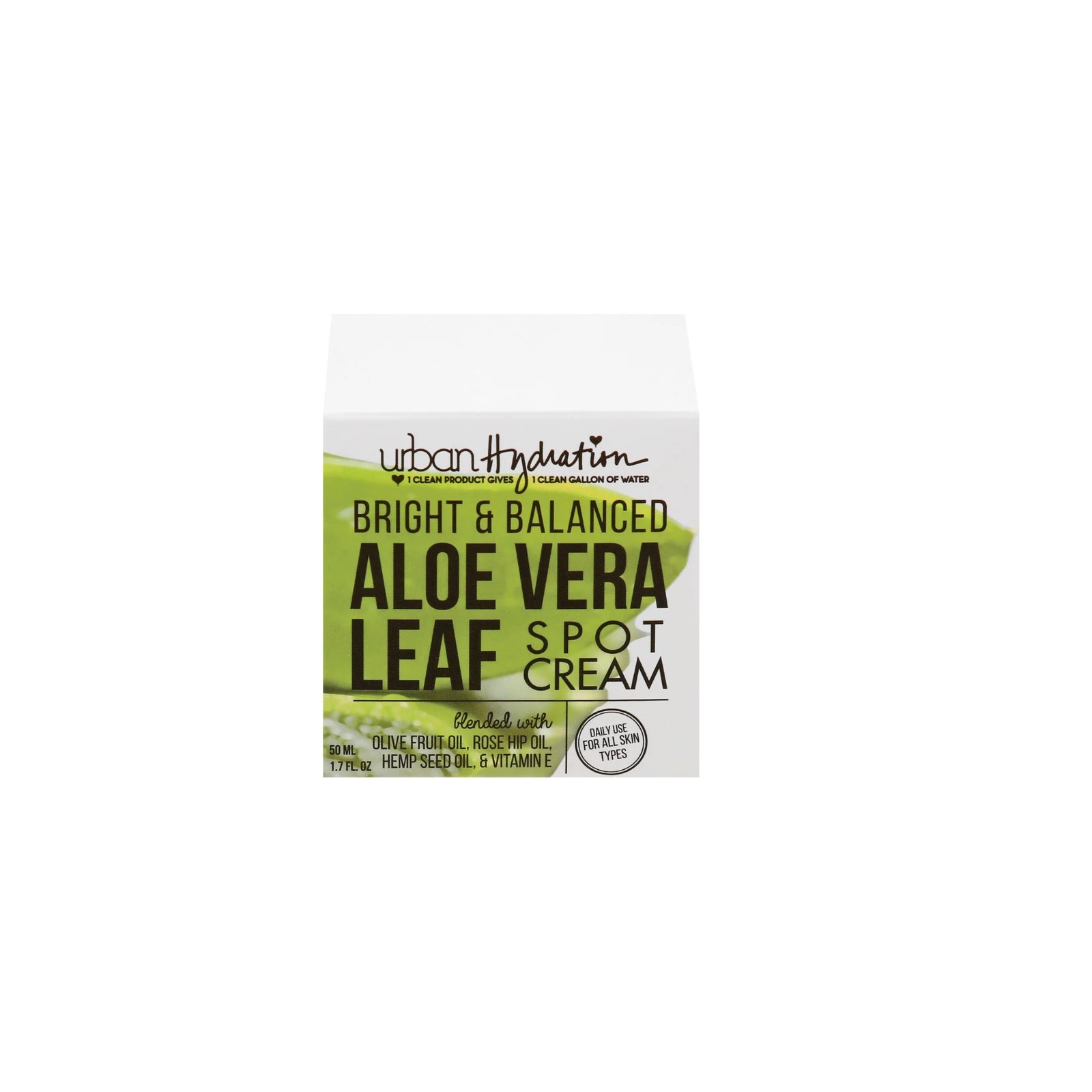 Bright & Balanced Aloe Vera Leaf Dark Spot Treatment Cream 1.7 Oz