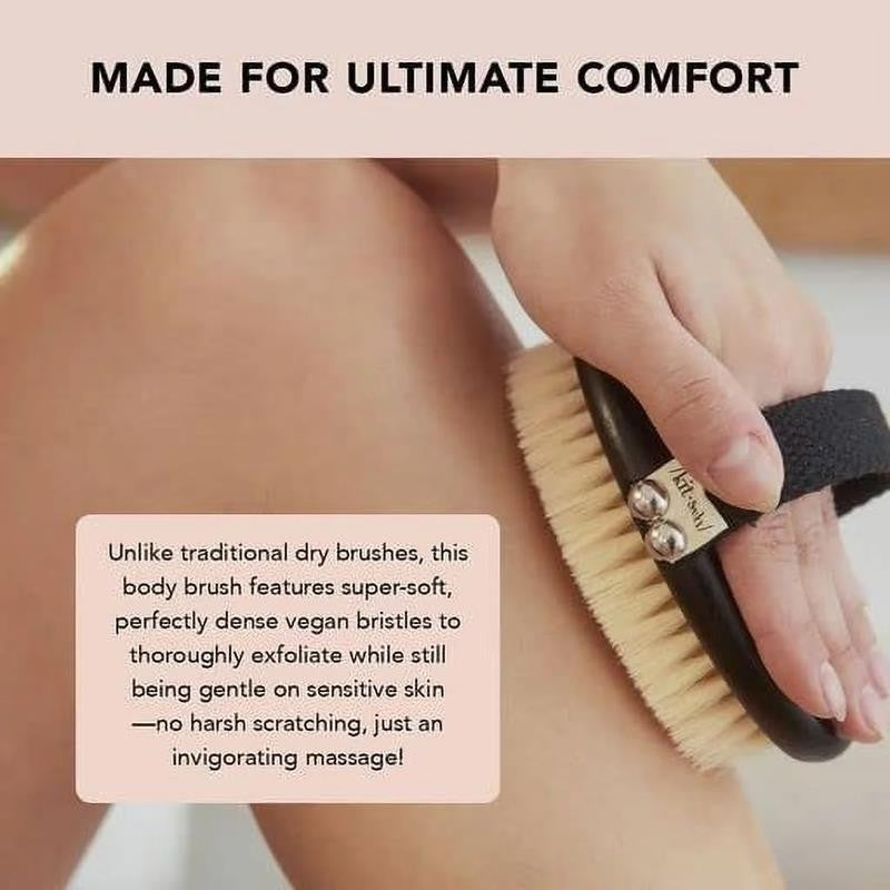 Exfoliating Soft Bristle Dry Brush - 1 Piece