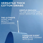 (Pack of 2) Q-Tips Cotton Swabs Original for Hygiene and Beauty Care, Made with 100% Cotton 500 Count