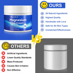 2 Pack Magnesium Sleep Cream,Magnesium Lotion Enriched with Lavender, Vitamin E,Improve Sleep Quality,Topical Magnesium Oil Cream for Feet, Legs or Arms