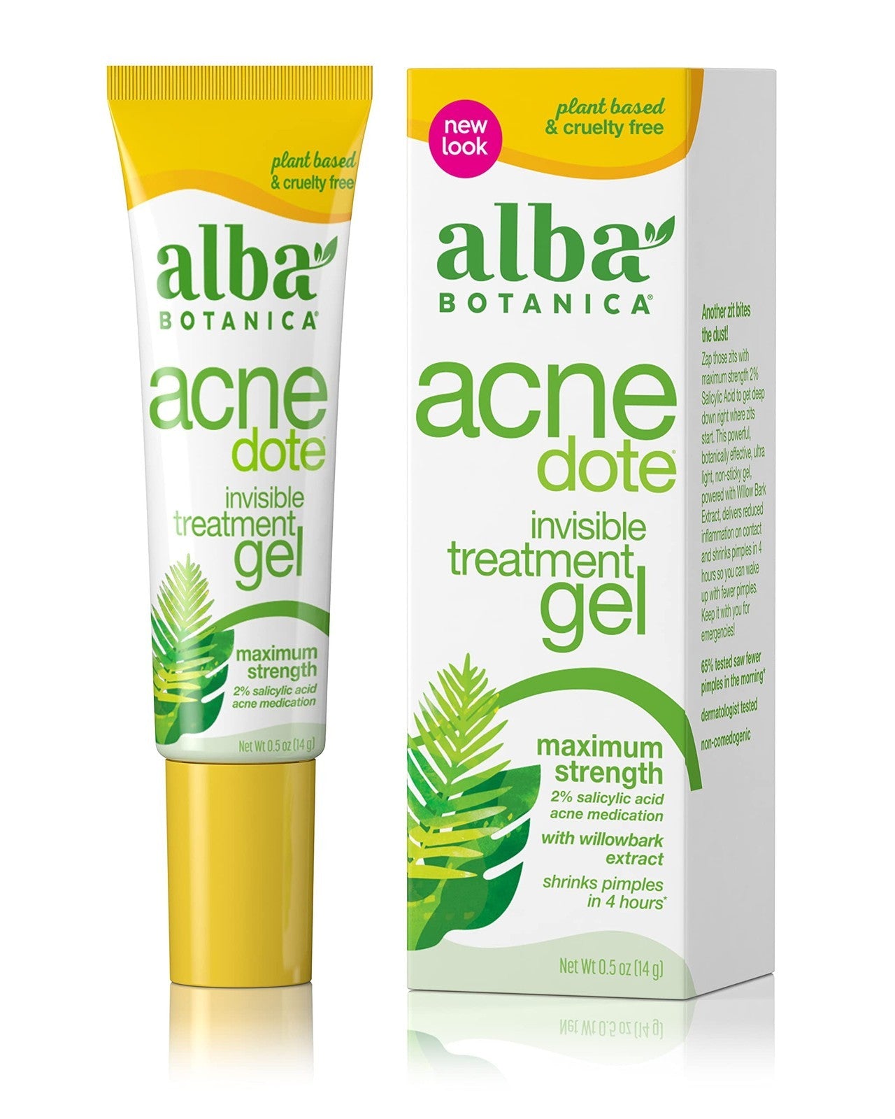 Acnedote Maximum Strength Invisible Treatment Gel, 0.5 Oz