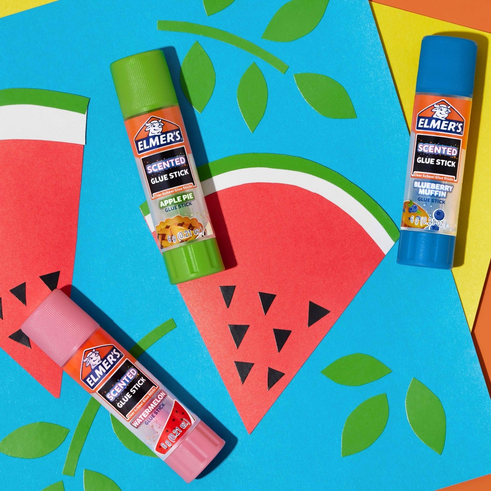 Elmer’S Scented Glue Sticks Variety Pack, Safe, Non-Toxicschoo