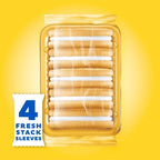 Fresh Stacks Golden Sandwich Cookies, Travel Snacks, 8.05 Oz (4 Multi Snack Pack