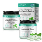150 Spearmint Tablets , Fluoride Free & Eco Friendly, Travel Mouthwash Tablets, Chewable Toothpaste Tablet 2Pack