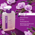 Native Lavender & Rose Liquid Hand Soap 13OZ