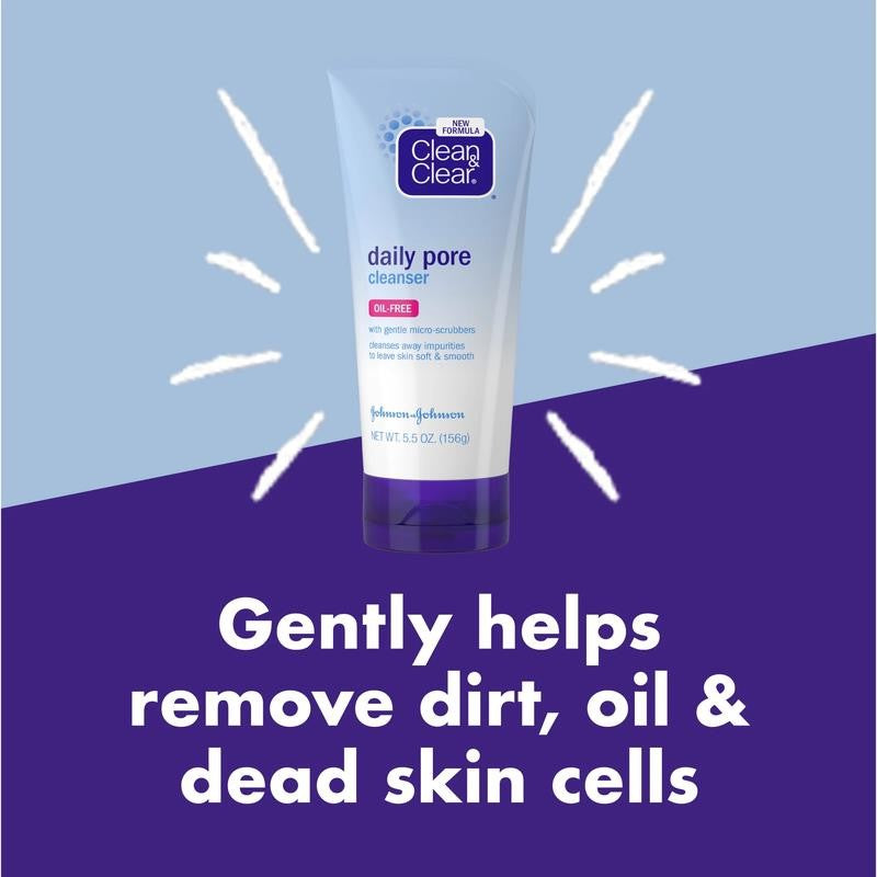 Daily Pore Face Cleanser for Acne-Prone Skin, 5.5 Oz.