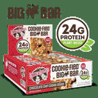 Cookie-Fied Big Bar Chocolate Chip Cookie Dough, Plant-Based Protein Bar, Gluten