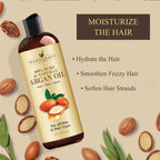 Argan Oil for Body, Skin & Hair, 8 Oz