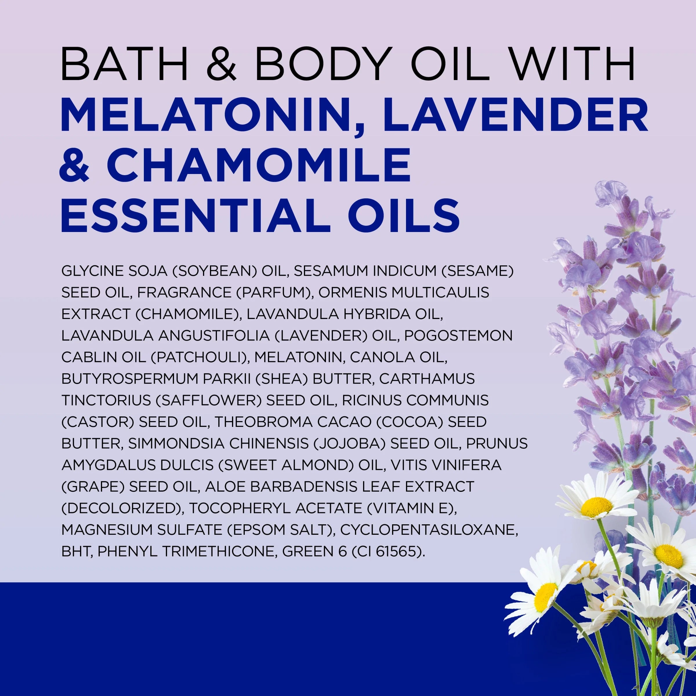 Dr Teal'S Moisturizing Bath & Body Oil, Moisture + Sleep Blend with Melatonin & Essential Oils, 8.8 Fl Oz.